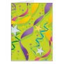 Stars and Streamers Party Cards