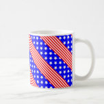 Stars and Stripe of USA, Patriotic Design Coffee Mug
