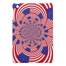 Stars and Stripes abstract Case For The iPad Mini