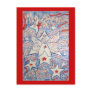 Stars and Stripes Angel Postcard