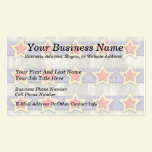 Stars And Stripes Cut Outs business cards