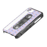 Stars and Stripes Flower Ribbon Cassette iPhone 5 Case