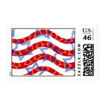 Stars-And-Stripes postage