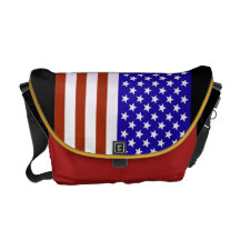 Stars and Stripes & Seal Courier Bags