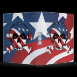 Stars and Stripes Skull binders
