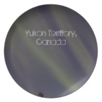 Stars and Stripes; Yukon Territory Souvenir Plates