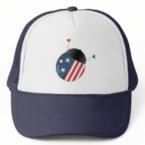 Stars ans Stripes Ladybug hats