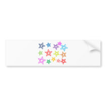 Stars bumper stickers
