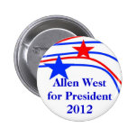 Stars Button, Allen West for President 2012