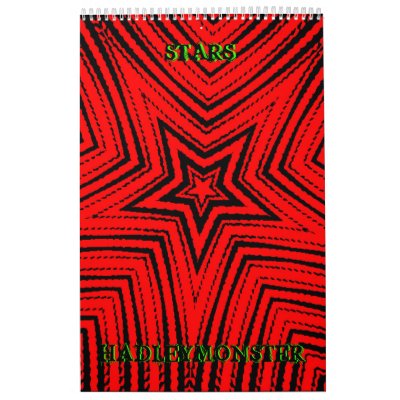 Stars Wall Calendar by hadleymonster