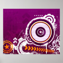 Stars & Circles (Large) Posters