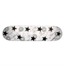Stars & Circles Skateboard Deck