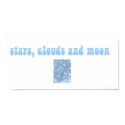 stars, clouds and moon posters