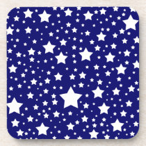 Stars cork coasters