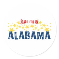 Stars Fell On Alabama Sticker