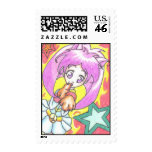 Stars for Aika ACEO Stamp