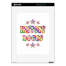 Stars History Rocks iPad Skins