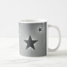 Stars in the Night Sky Mug, Dark Gray