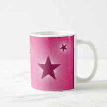 Stars in the Night Sky Mug, Magenta