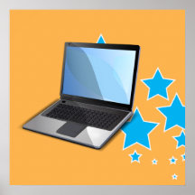Stars, Laptop Print
