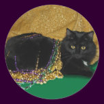 Star's Mardi Gras Sticker stickers
