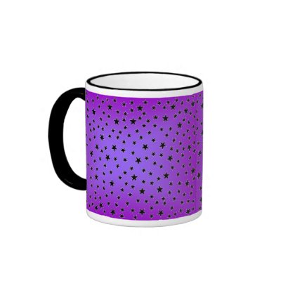 stars background images. Stars Mug on purple Background
