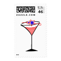 Stars n Stripes Martini Stamps