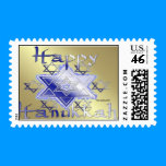 Stars of David Postage Stamp stamps