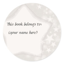 Stars, old fashioned stickers