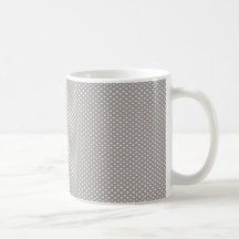 Stars on Grey Coffee Mugs