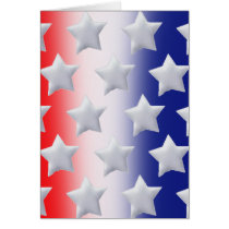 Stars! Red, White, and Blue Cards