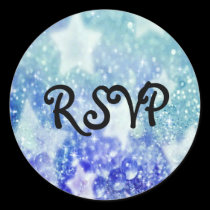 stars RSVP stickers
