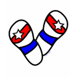 Stars Spangled Flip-Flops Patriotic T-shirt