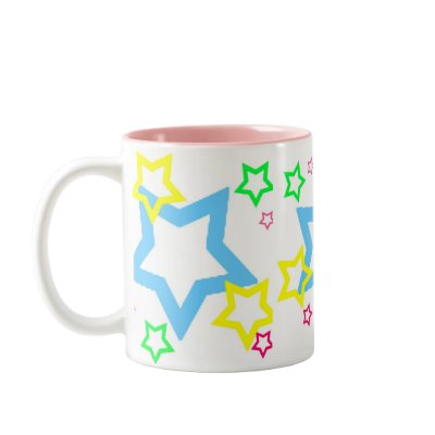 stars, stars, stars mug by psimawesome