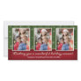 Stars & stripes 3 photo card