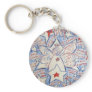 Stars & Stripes Angel Key Chain