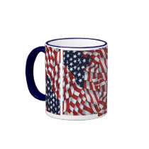 STARS & STRIPES by SHARON SHARPE mugs