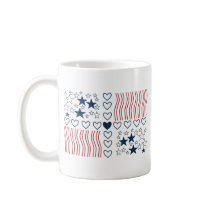 Stars Stripes Hearts mugs