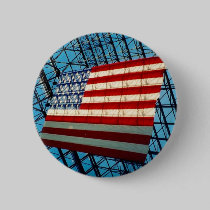 stars & stripes & shadows buttons by cardart stars & stripes & shadows buttons