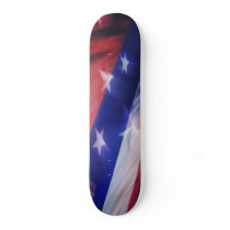 Stars & Strips Skateboard by KazooDesigns Stars & Strips Skateboard