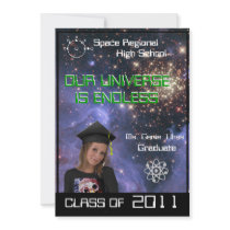 Stars The Limit Graduation Invitaion Custom Invitations