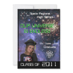 Stars The Limit Graduation Invitaion Custom Invitations