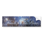 Starscape &amp; Trees: Reach - Bumper Sticker