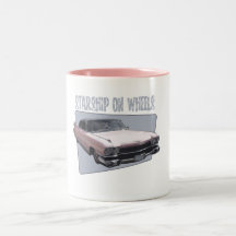Starship on Wheels Coffee Mug