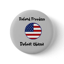 starsnstripesshield, Defend Freedom, Defeat Obama buttons by jenniekurono starsnstripesshield, Defend Freedom, Defeat Obama buttons