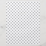 STARSO7 BLACK WHITE STARS PATTERN GRAPHICS BACKGRO FULL COLOR FLYER