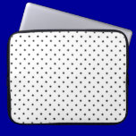STARSO7 BLACK WHITE STARS PATTERN GRAPHICS BACKGRO laptop sleeves