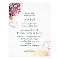Start Burst 4.25x5.5 invitations