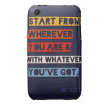 Start from wherever you are iPhone 3 cases