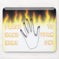 Start Me Up! mousepads